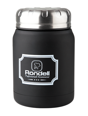 Термос для їжі Rondell Black Picnic 500 мл RDS-942