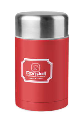 Термос для еды Rondell с внутренним контейнером Picnic Red 800 мл RDS-945