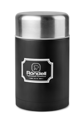 Термос для їжі Rondell з внутрішнім контейнером Picnic Black 800 мл RDS-946